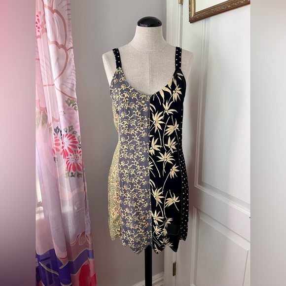 RARE MULTI MINI DRESS - Picture 1 of 7